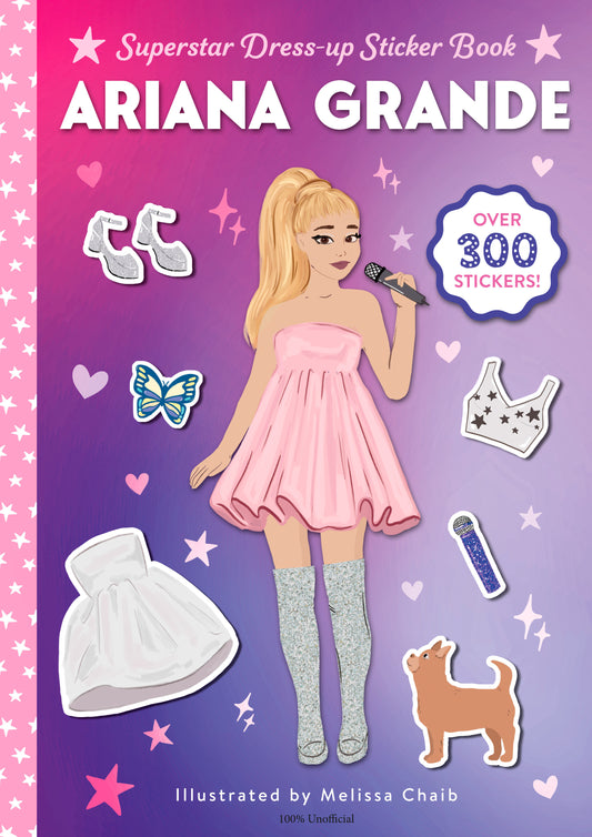 Ariana Grande Superstar Dress-Up Sticker Book - Image