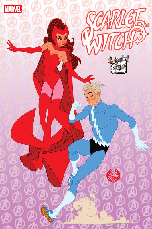 SCARLET WITCH #9 MARK BROOKS ANIMATED-STYLE VARIANT image