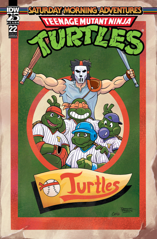 Teenage Mutant Ninja Turtles: Saturday Morning Adventures #22 Variant B (Fridolfs) image