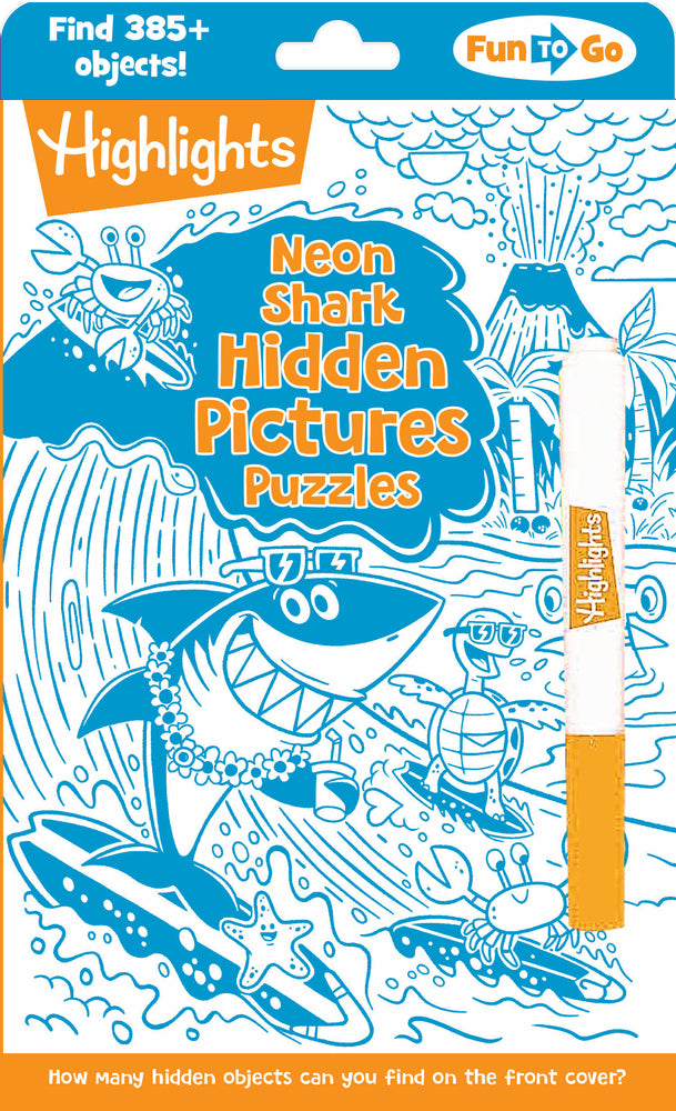 Neon Shark Hidden Pictures Puzzles - Image - Children/Young Adult - Image - Pop Weasel