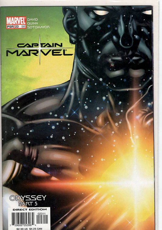 Pre-Owned - Captain Marvel #23 (58)  (July 2004) Scanned Image Pop Weasel Pre-Owned Comics