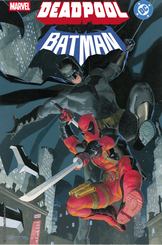MARVEL/DC: DEADPOOL/BATMAN #1 ESAD RIBIC VARIANT - Image