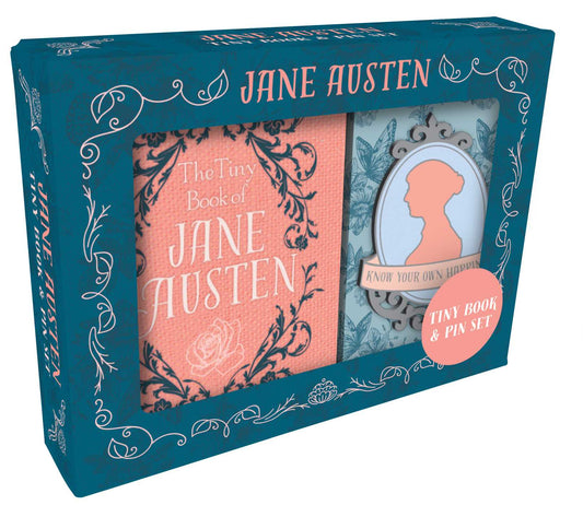 Jane Austen Tiny Book and Pin Set image