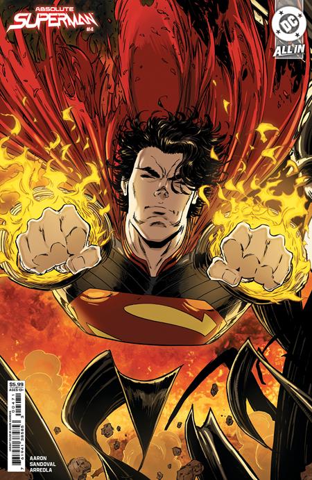 Absolute Superman #4  F Kaare Andrews Card Stock Var image