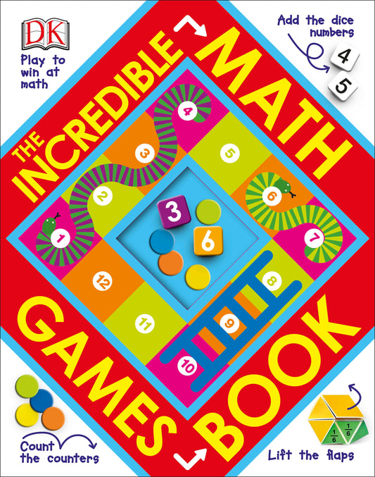 The Incredible Math Games Book | Hardcover image