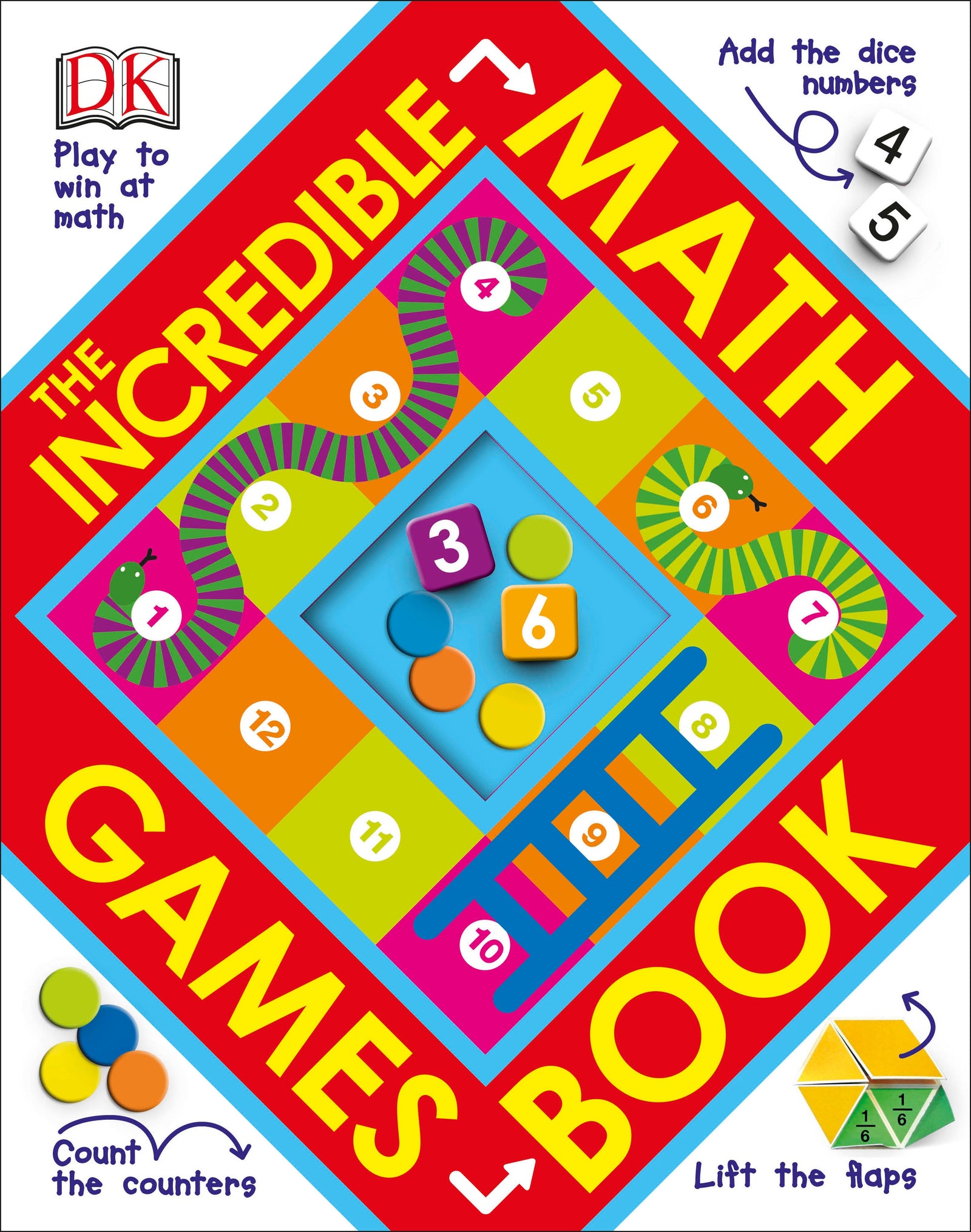 The Incredible Math Games Book | Hardcover image