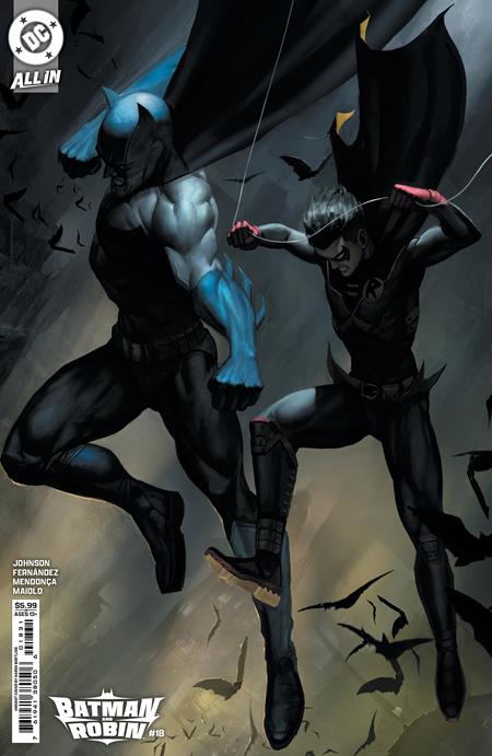 Batman And Robin #18  C Aaron Bartling Card Stock Var image