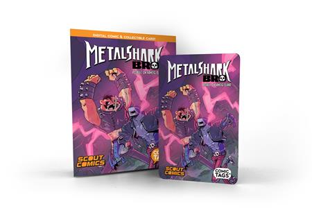 Metalshark Bro Vol 2 Asault On Hamzig Island Comic Tag Individual image