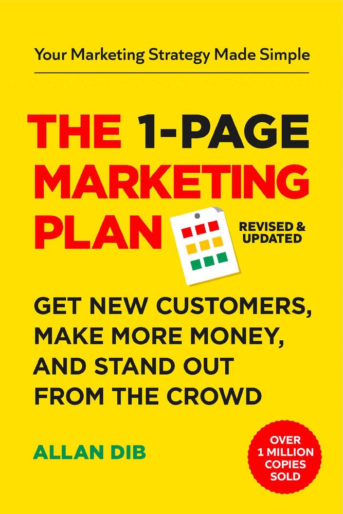 The 1-Page Marketing Plan Get New Customers, Make More Money, And Stand out From The Crowd image - Non-Fiction - Image - Pop Weasel