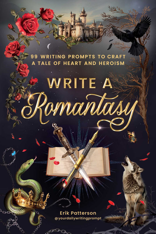 Write a Romantasy! 99 Prompts to Write a Tale of Heart and Heroism image