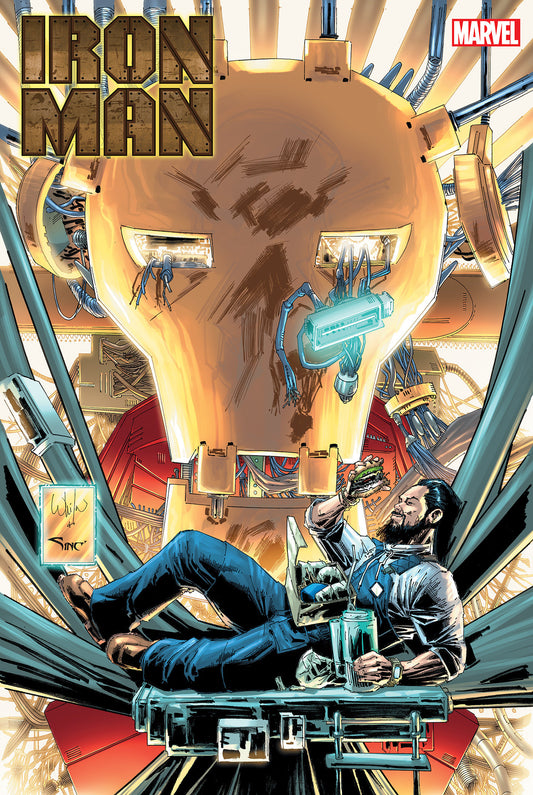 IRON MAN #4 WHILCE PORTACIO VARIANT image