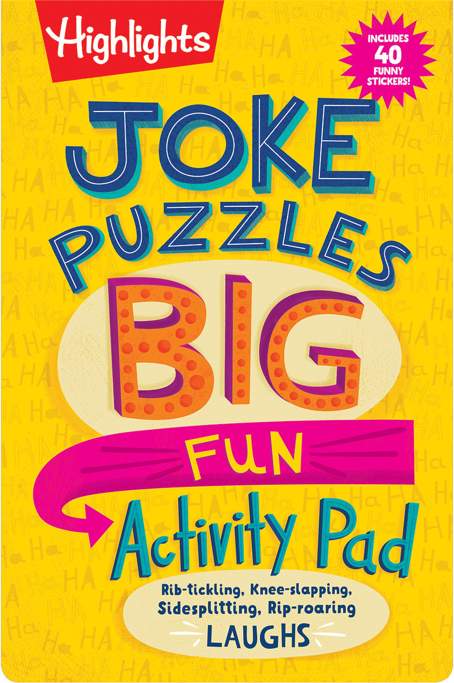 Joke Puzzles Big Fun Activity Pad image