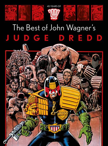 Best Of John Wagners Judge Dredd  | Hardcover - Image