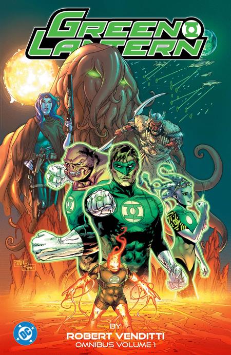 Green Lantern By Robert Venditti Omnibus  | Hardcover Vol 01 - Image