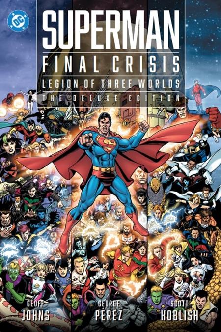 Superman Final Crisis Legion Of Three Worlds The Deluxe Edition  | Hardcover - Image
