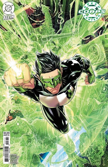 Green Lantern Corps #7  B Serg Acuna Card Stock Var (starbreaker Supremacy) - Image