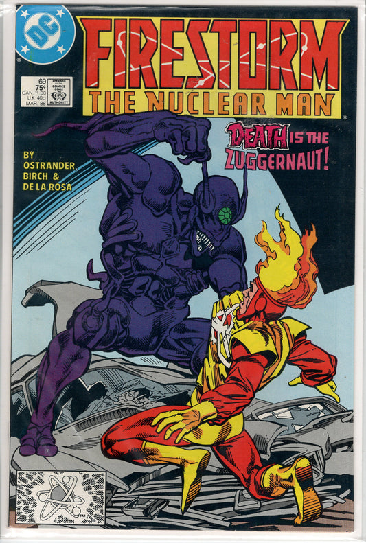 Pre-Owned - Firestorm the Nuclear Man #69  (March 1988) Scanned Image Pop Weasel Pre-Owned Comics