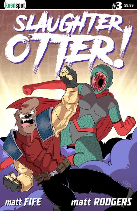 Slaughter Otter #3  D Matt Rodgers Spot Foil X-men #277 Homage Var - Comics - Image - Pop Weasel