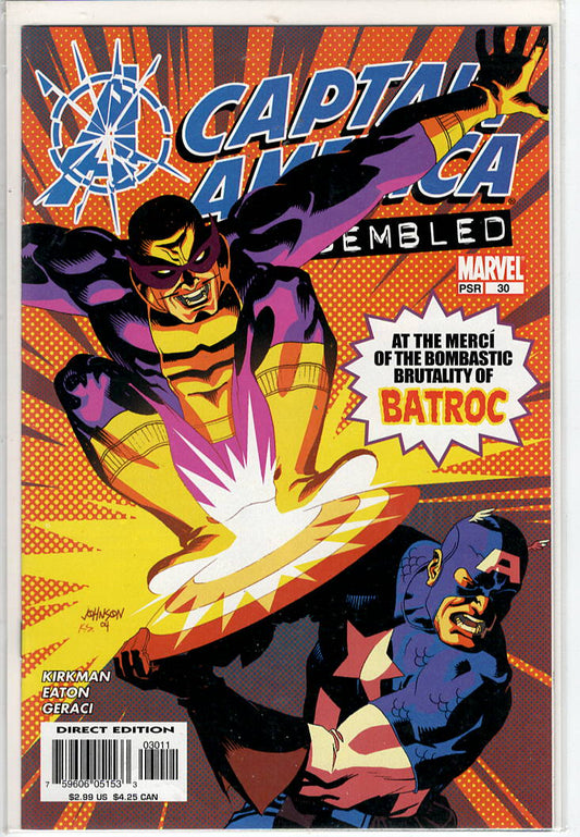 Pre-Owned - Captain America #30  (October 2004) Scanned Image Pop Weasel Pre-Owned Comics