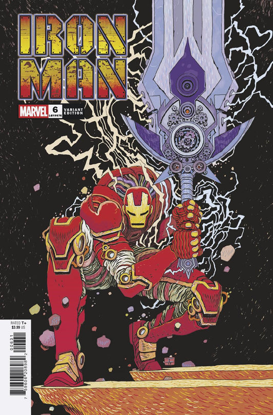 IRON MAN #6 IAN BERTRAM VARIANT [DOOM] image