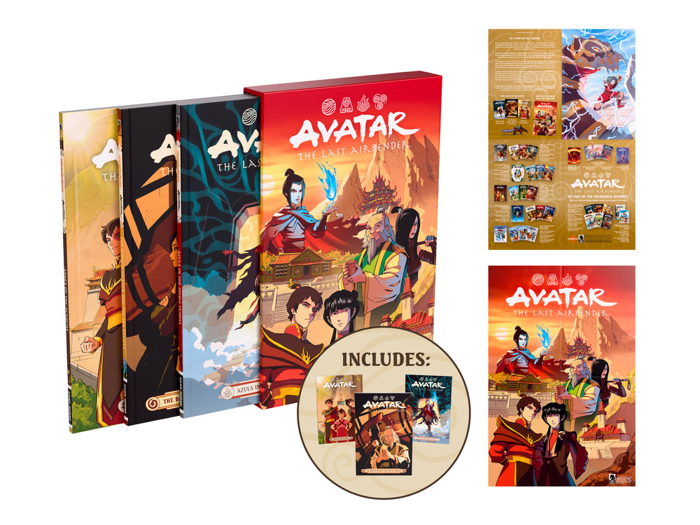 Avatar: The Last Airbender--Fire and Family Treasury Boxed Set - Image - Books - Image - Pop Weasel