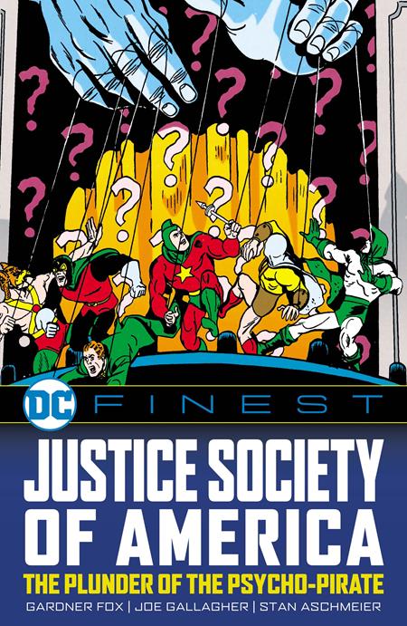 Dc Finest Justice Society Of America The Plunder Of The Psycho-pirate  | TPB - Image