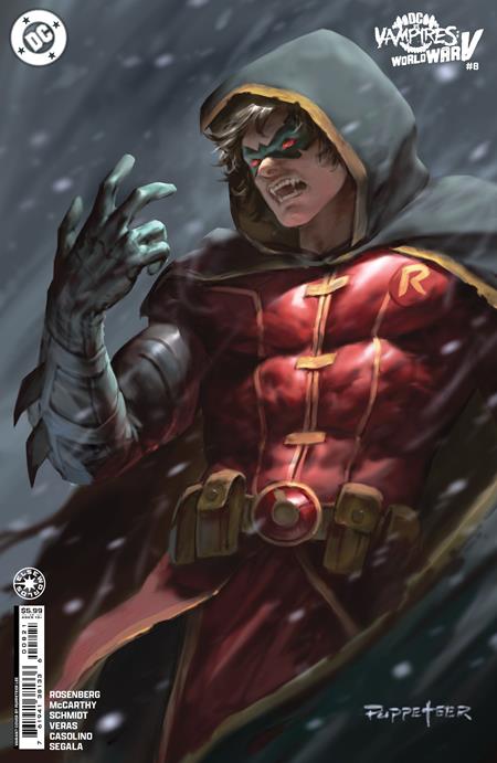 Dc Vs Vampires World War V #8 (of 12)  C Puppeteer Lee Card Stock Var - Image
