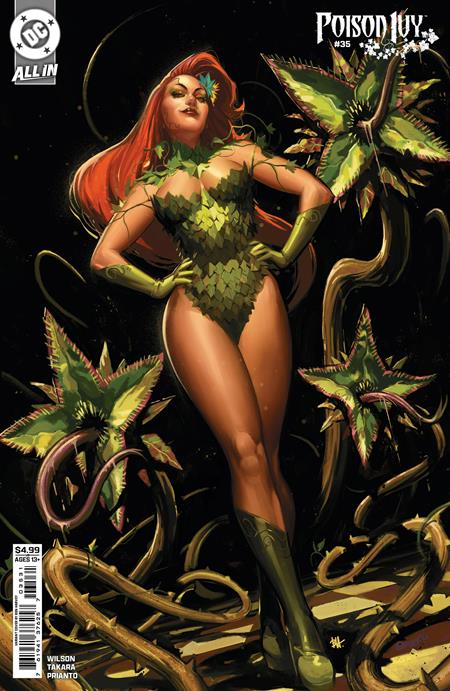 Poison Ivy #35  C Ben Harvey Card Stock Var - Image