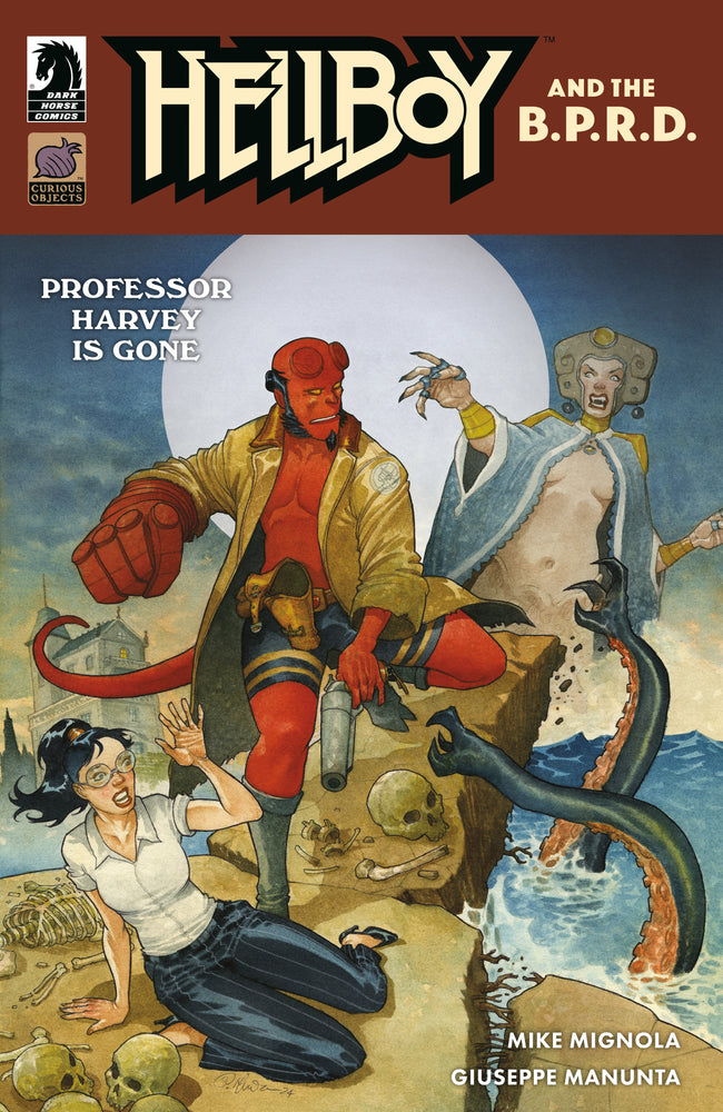 Hellboy and the B.P.R.D.: Professor Harvey is Gone one-shot (CVR A) (Giuseppe Manunta) - Image - Comics - Image - Pop Weasel