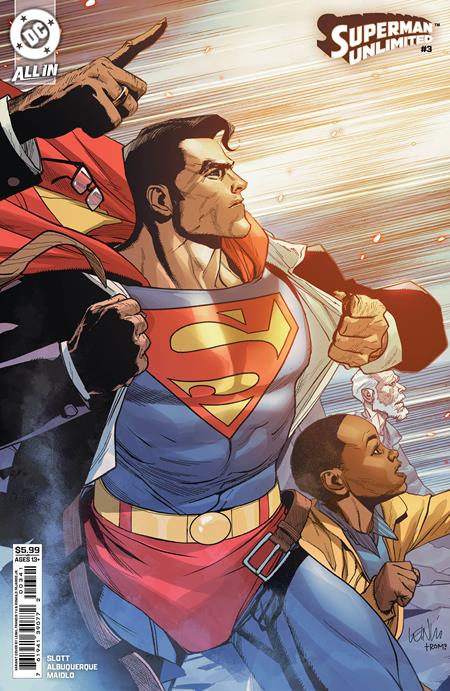 Superman Unlimited #3  B Leinil Francis Yu Card Stock Var - Image