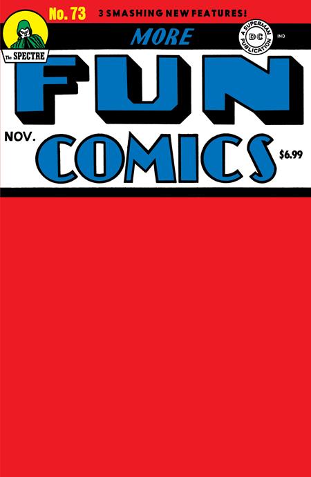 More Fun Comics #73 Facsimile Edition  C Blank Var - Image
