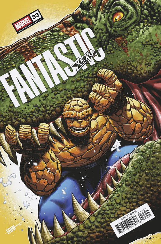 FANTASTIC FOUR #33 CAFU FORESHADOW VARIANT [DOOM] - Image