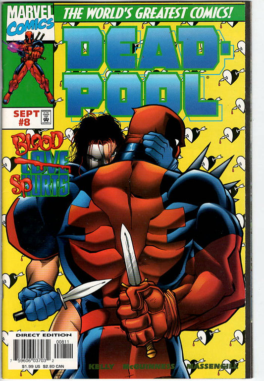 Pre-Owned - Deadpool #8  (September 1997) Scanned Image Pop Weasel Pre-Owned Comics