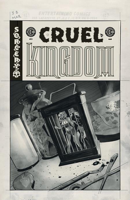 Ec Cruel Kingdom #3 (of 4)  D Inc 1:20 Cary Nord B&w Artist Edition Var image