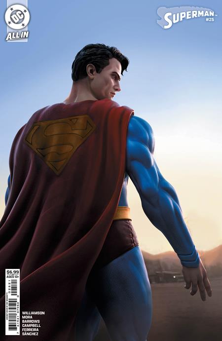 Superman #25  B Rafael Grassetti Card Stock Var - Image
