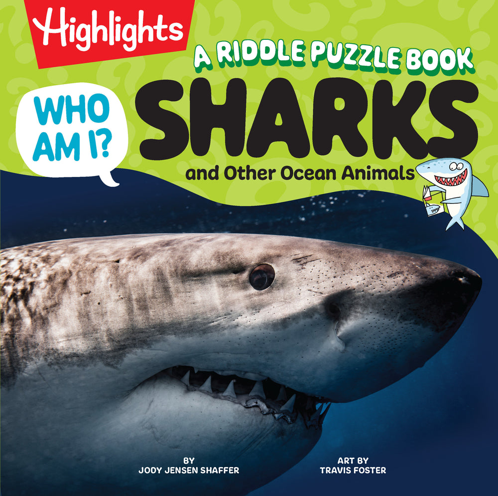 Who Am I? Sharks and Other Ocean Animals | Hardcover - Image - Children/Young Adult - Image - Pop Weasel
