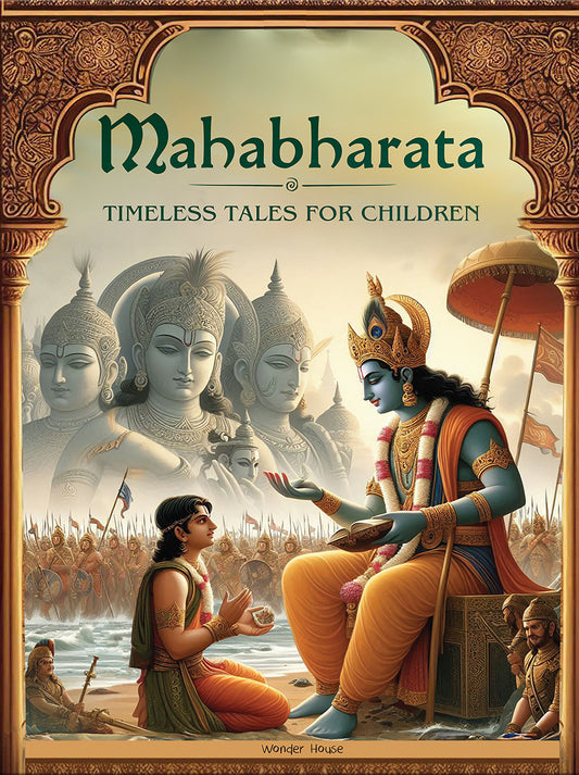 Illustrated Mahabharata: Timeless Tales for Children (Deluxe Edition) | Hardcover - Image