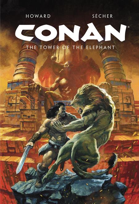 Conan Illustrated The Tower Of The Elephant  | Hardcover - Image