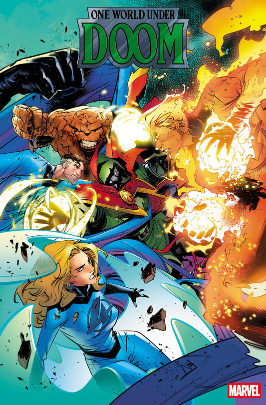 ONE WORLD UNDER DOOM #4 FEDERICO VINCENTINI VARIANT - Image