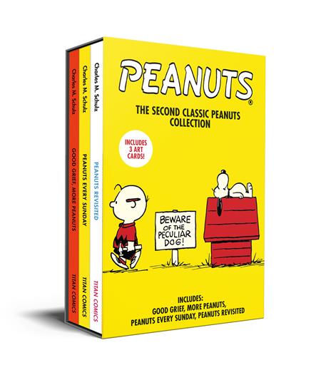 Peanuts The Second Classic Peanuts Collection  | TPB Slipcase Set - Image - Graphic Novels - Image - Pop Weasel