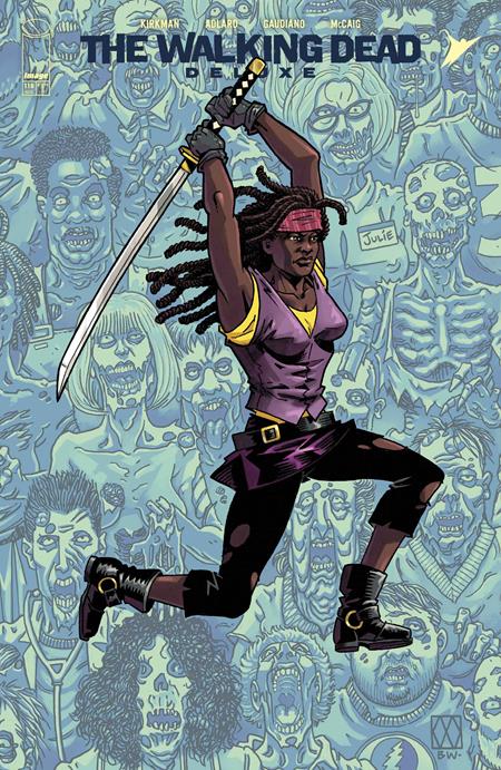 Walking Dead Deluxe #118  C Matt Wagner & Brennan Wagner Connecting Var - Image