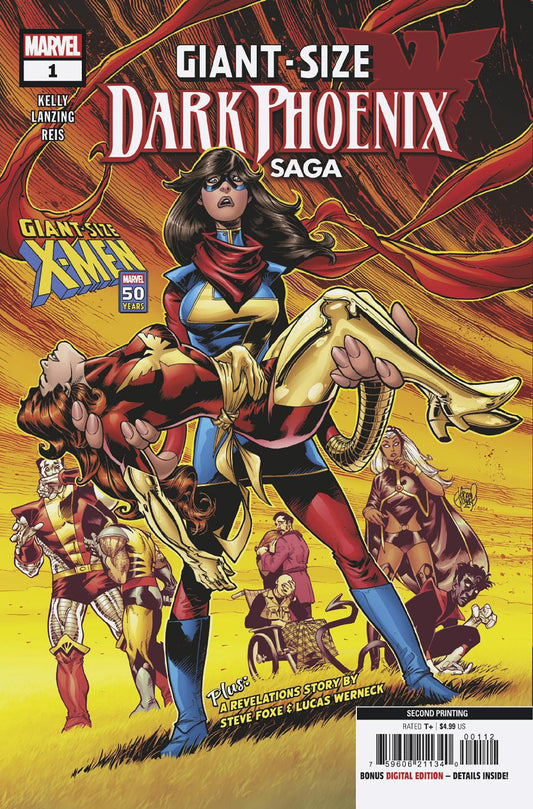 GIANT-SIZE DARK PHOENIX SAGA #1 ADAM KUBERT 2ND PRINTING VARIANT - Image