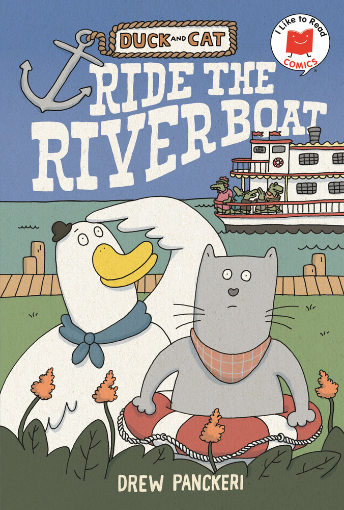 Duck and Cat Ride the Riverboat | Hardcover - Image - Children/Young Adult - Image - Pop Weasel