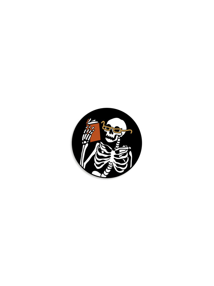 Just One More Chapter Enamel Pin - Image - Books - Image - Pop Weasel