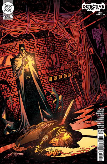Detective Comics 2025 Annual #1  | One Shot  B John Mccrea Var - Image