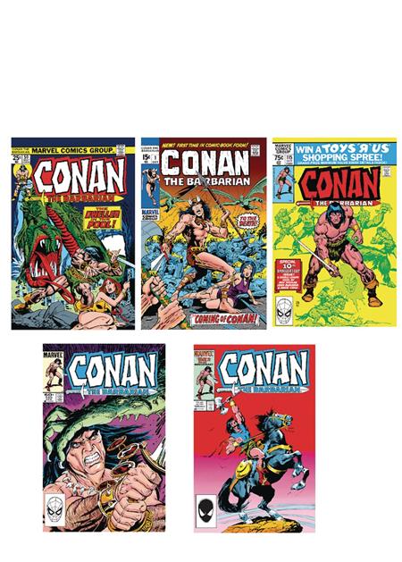 Conan Classic Comic Cover Sticker Pack 1 - Image - Comics - Image - Pop Weasel