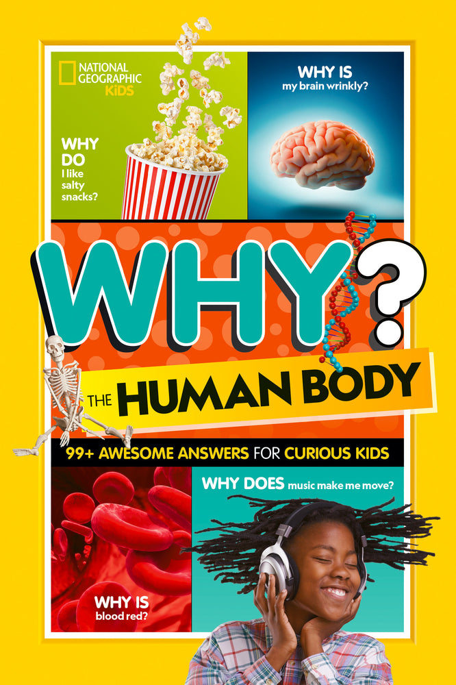 Why? The Human Body | Hardcover image - Children/Young Adult - Image - Pop Weasel