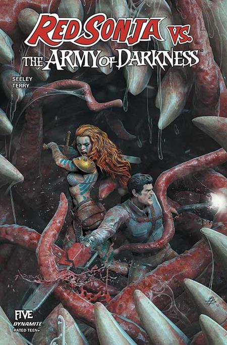 Red Sonja Vs Army Of Darkness #5  A Bjorn Barends - Image