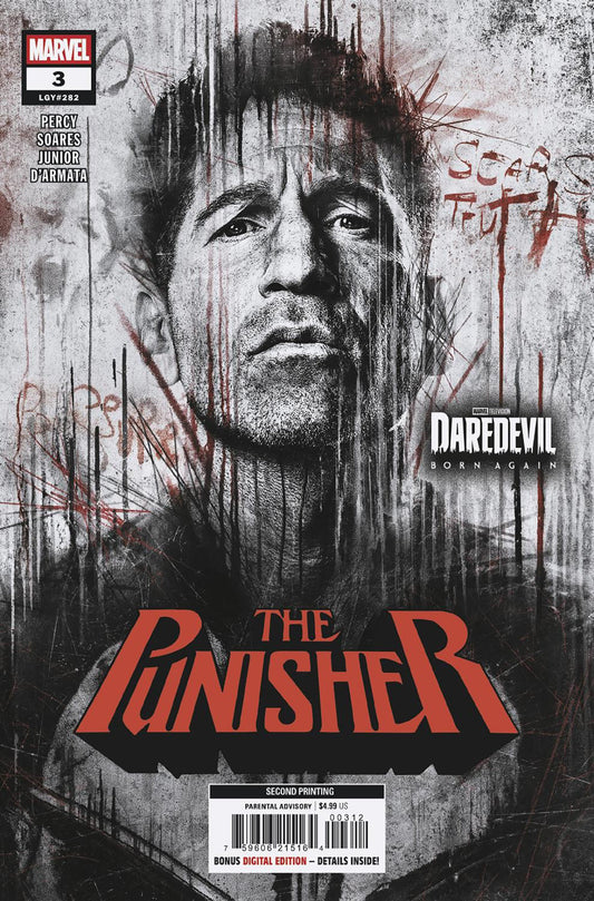 PUNISHER #3 MARVEL TELEVISION 2ND PRINTING VARIANT - Image