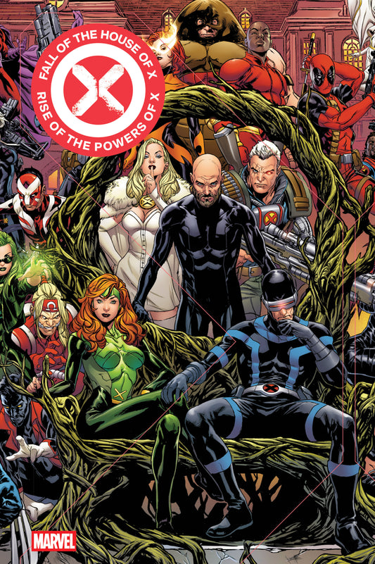 Fall Of The House Of X/Rise Of The Powers Of X Omnibus Mark Brooks Cover | Hardcover - Image